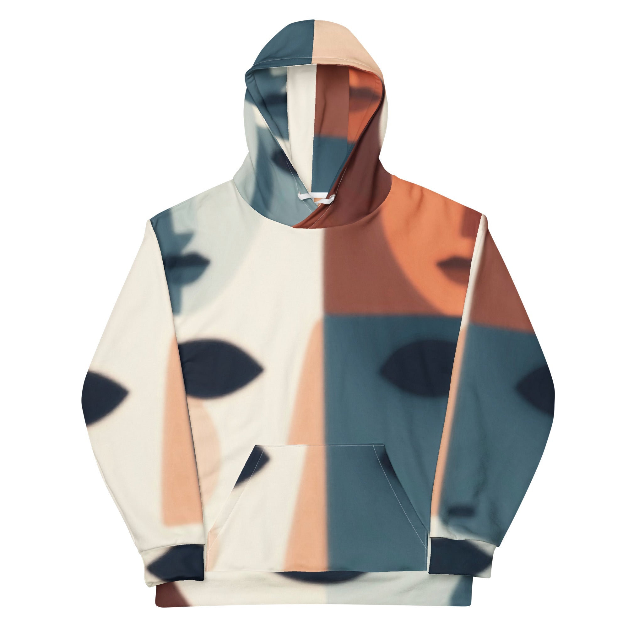 Eco - Friendly Unisex Hoodie with Recycled Polyester and Elastane - Vibe - Link - Product mockup