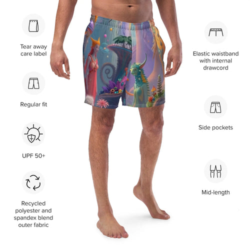 Recycled Swim Trunks - Vibe - Link - Product mockup