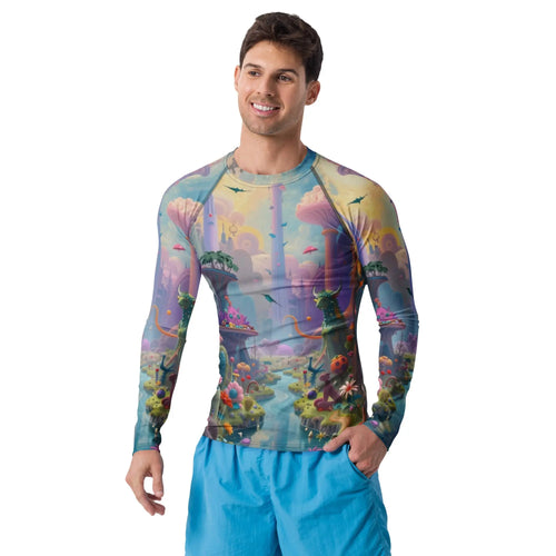 Men's Rash Guard - Vibe - Link - Product mockup