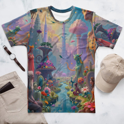 Men's t-shirt - Vibe - Link - Product mockup