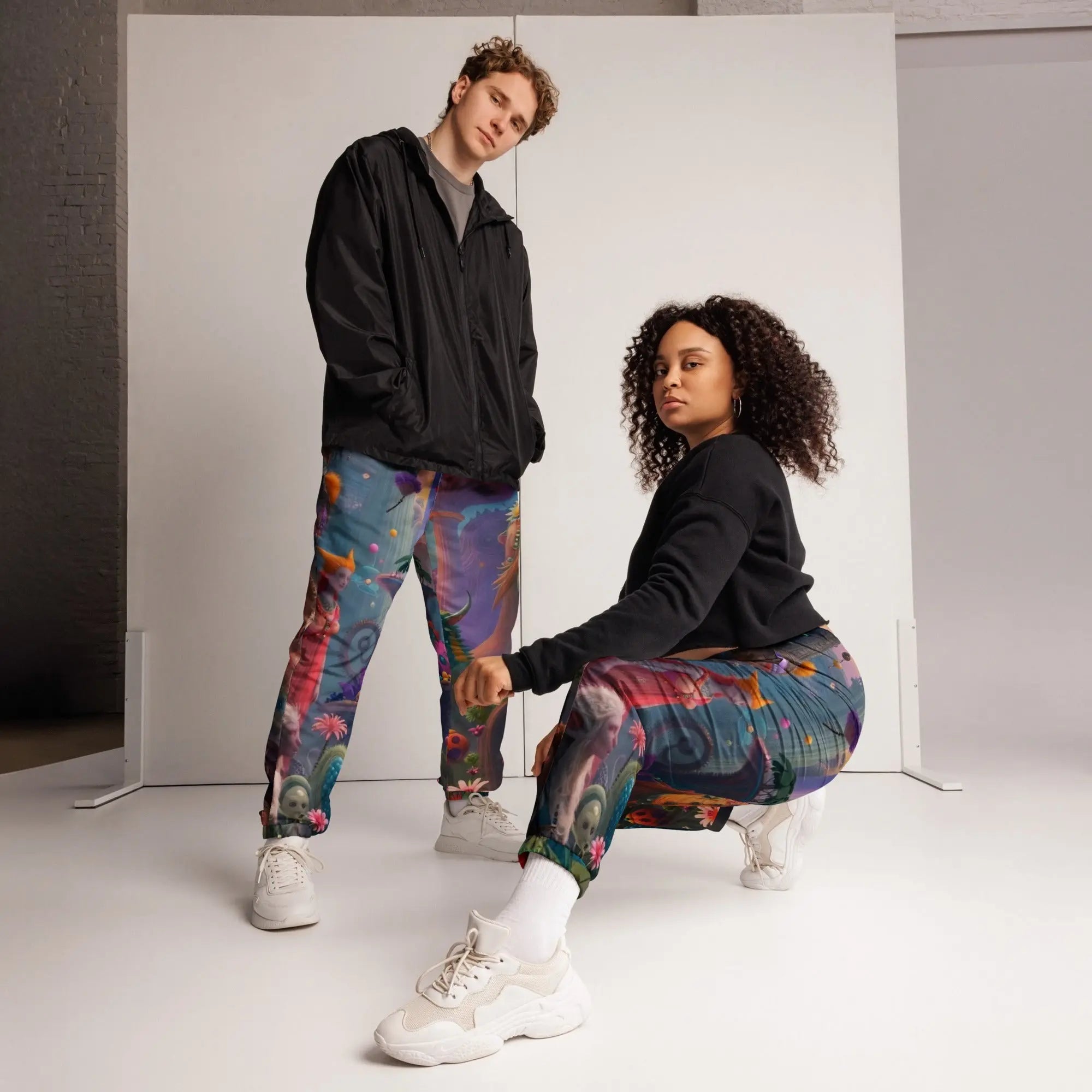 Unisex track pants - Vibe - Link - Product mockup