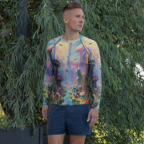 Men's Rash Guard - Vibe - Link - Product mockup