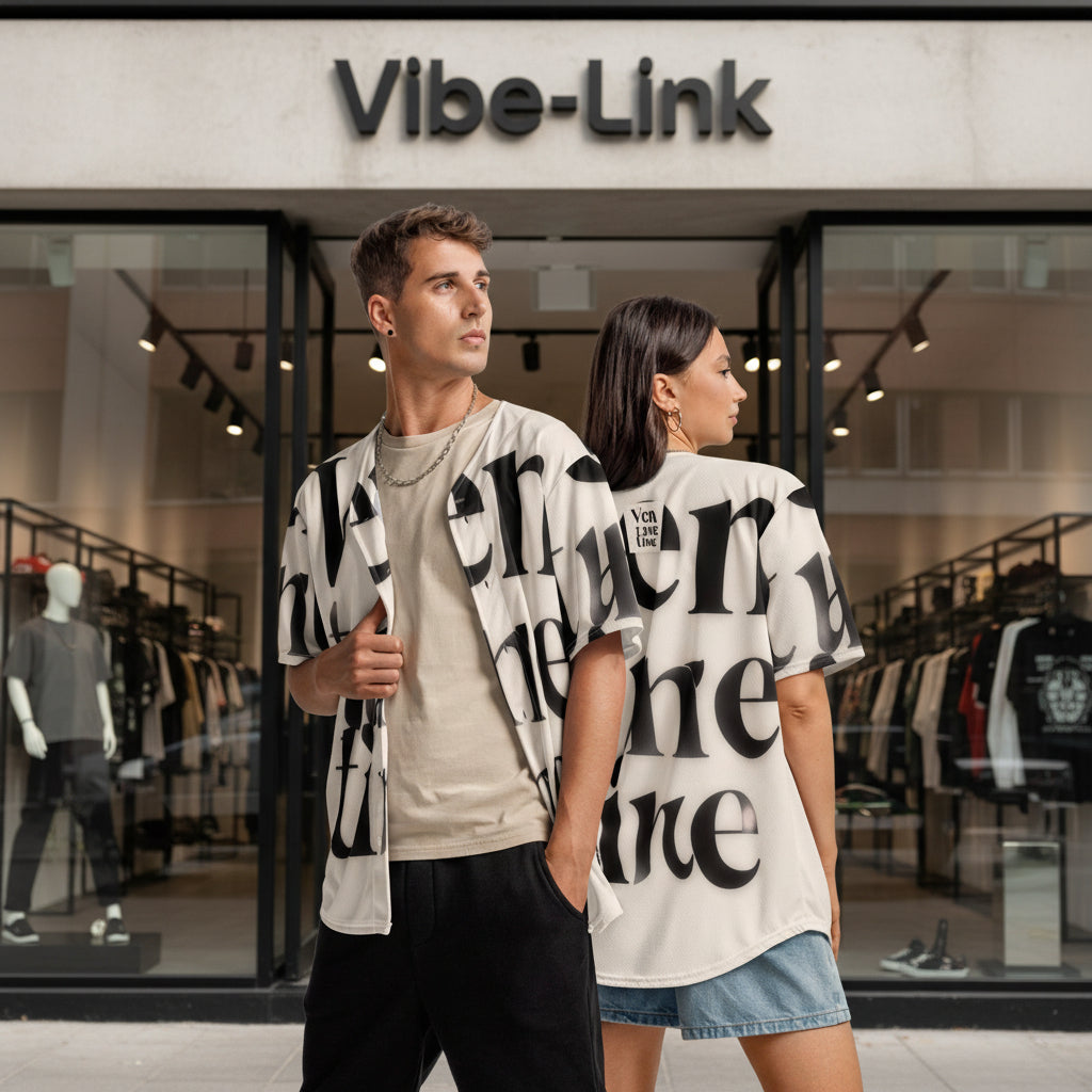 Recycled baseball jersey - Vibe - Link - Product mockup