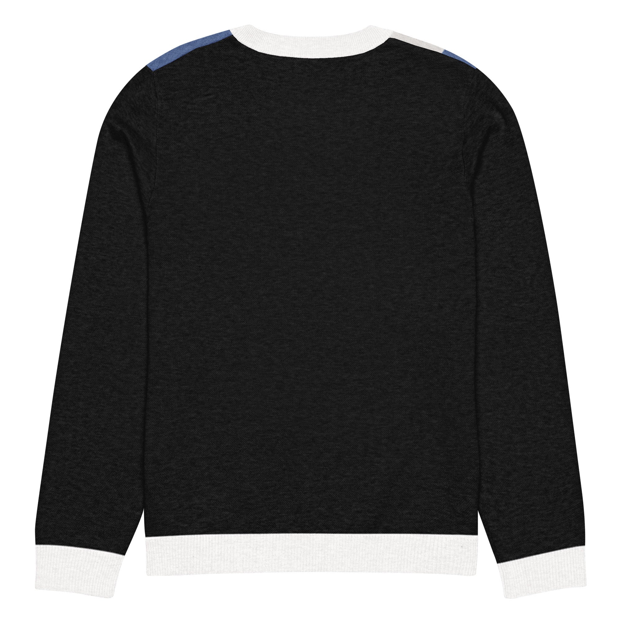 Knitted crew neck sweater - Vibe - Link - Product mockup