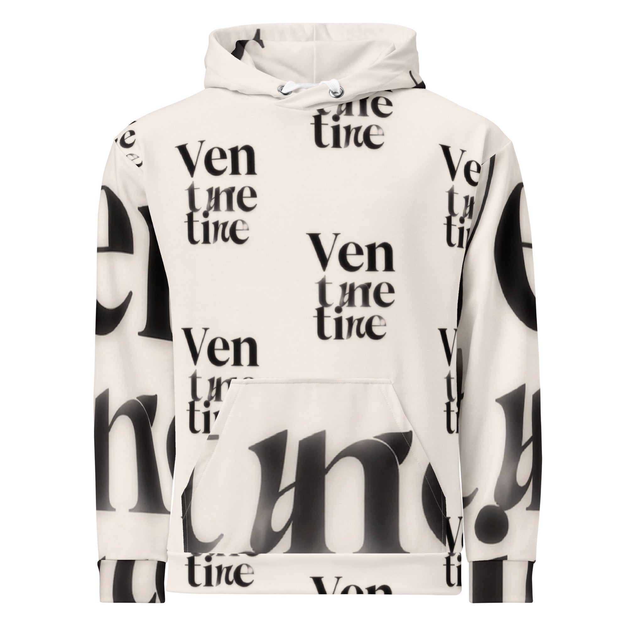 Unisex Hoodie with Vibrant Print & Soft Brushed Fleece – Comfortable Relaxed Fit for Chilly Evenings - Vibe - Link - Product mockup