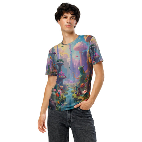 Men's t-shirt - Vibe - Link - Product mockup