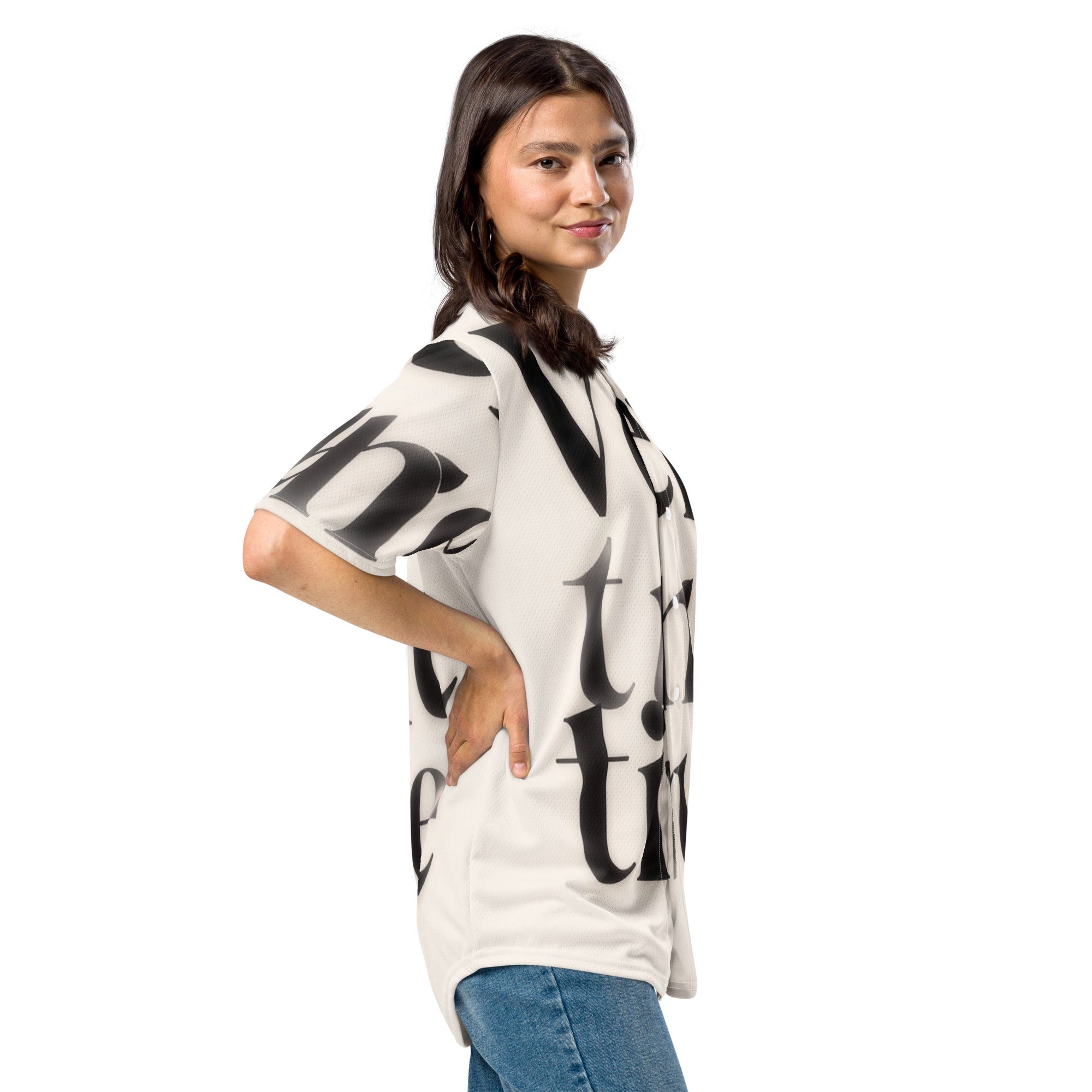 Recycled baseball jersey - Vibe - Link - Product mockup