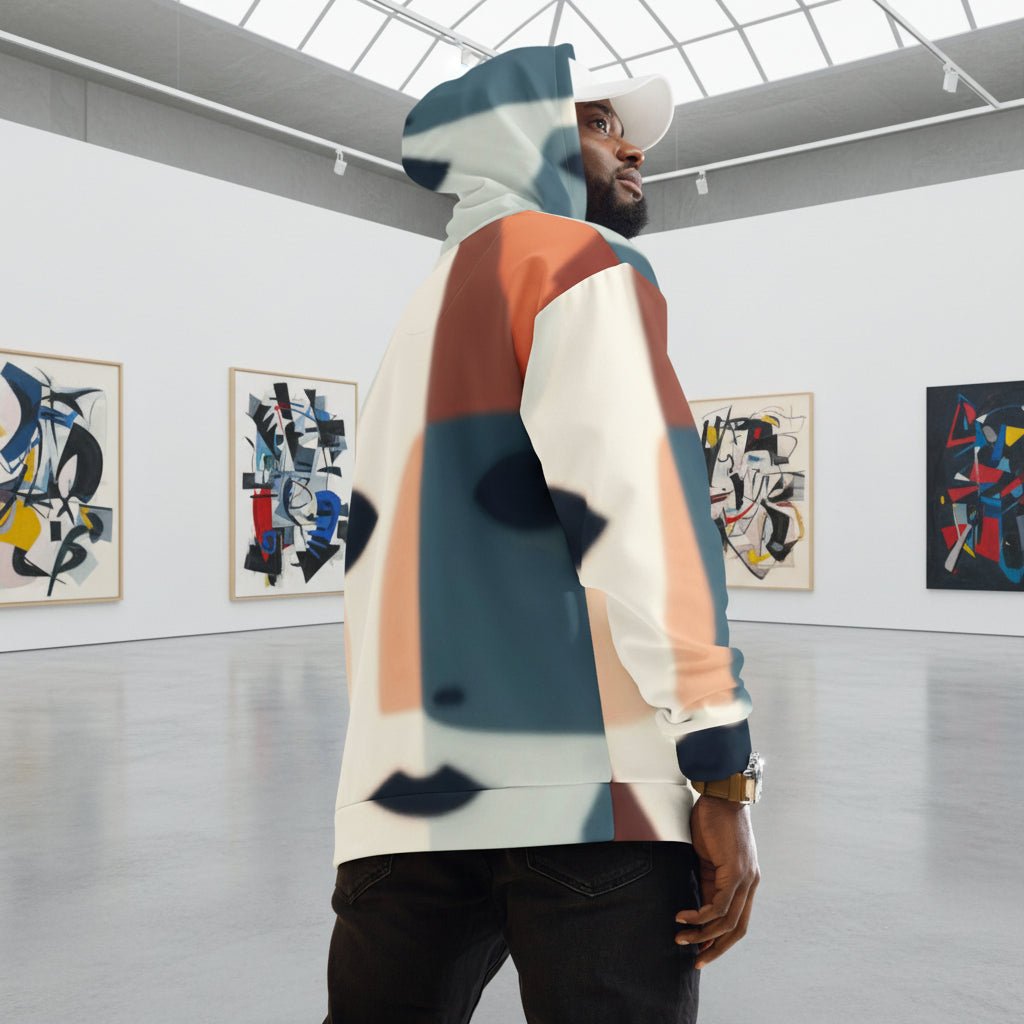 Eco - Friendly Unisex Hoodie with Recycled Polyester and Elastane - Vibe - Link - Product mockup