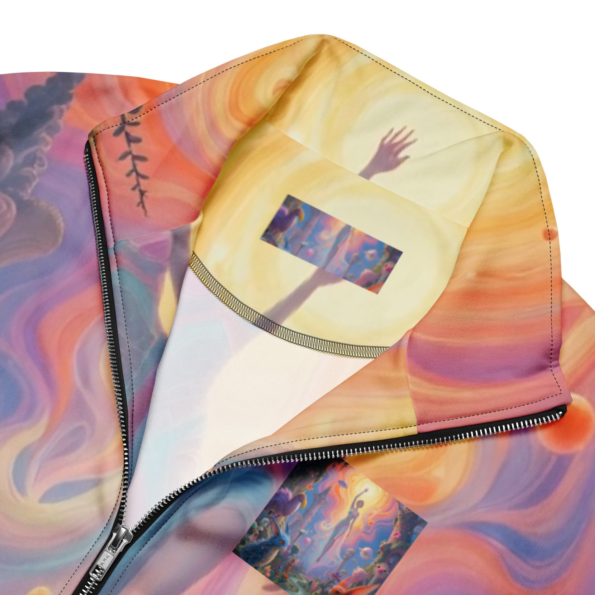 Unisex track jacket - Vibe - Link - Product mockup