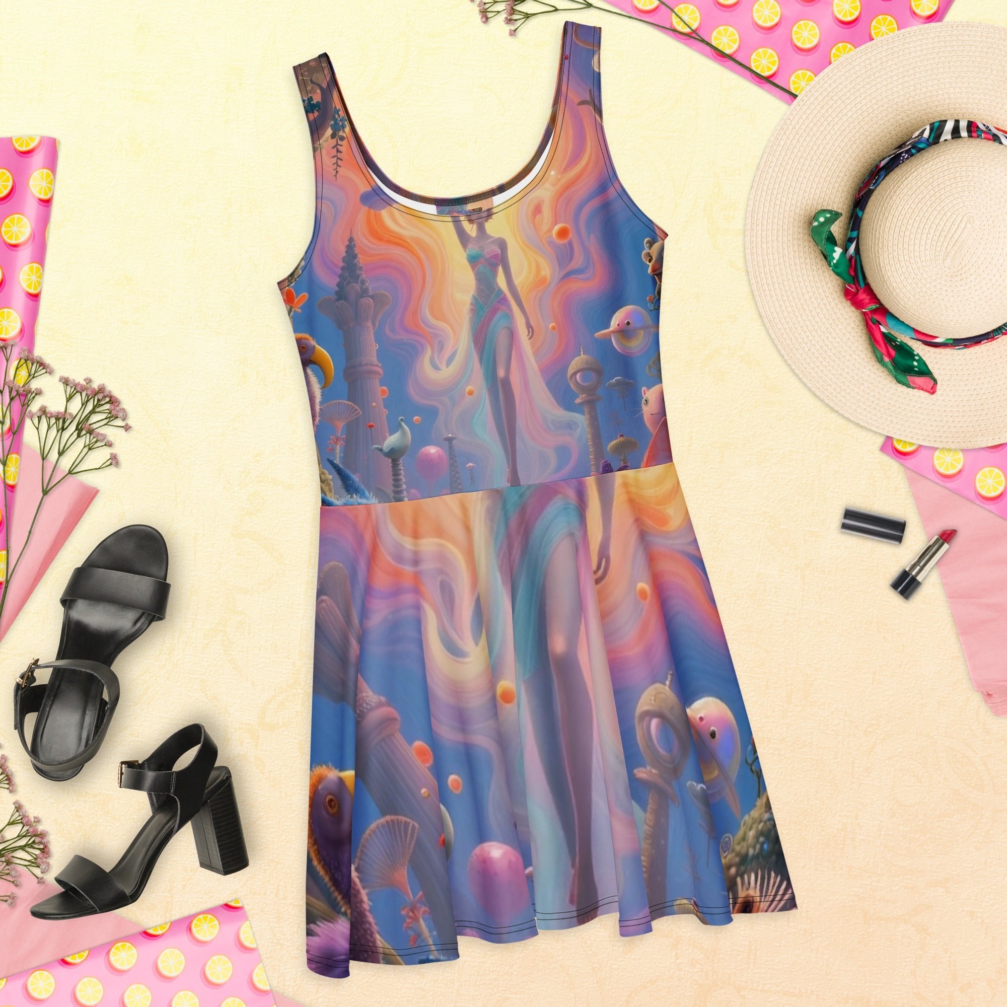 Skater Dress - Vibe - Link - Product mockup