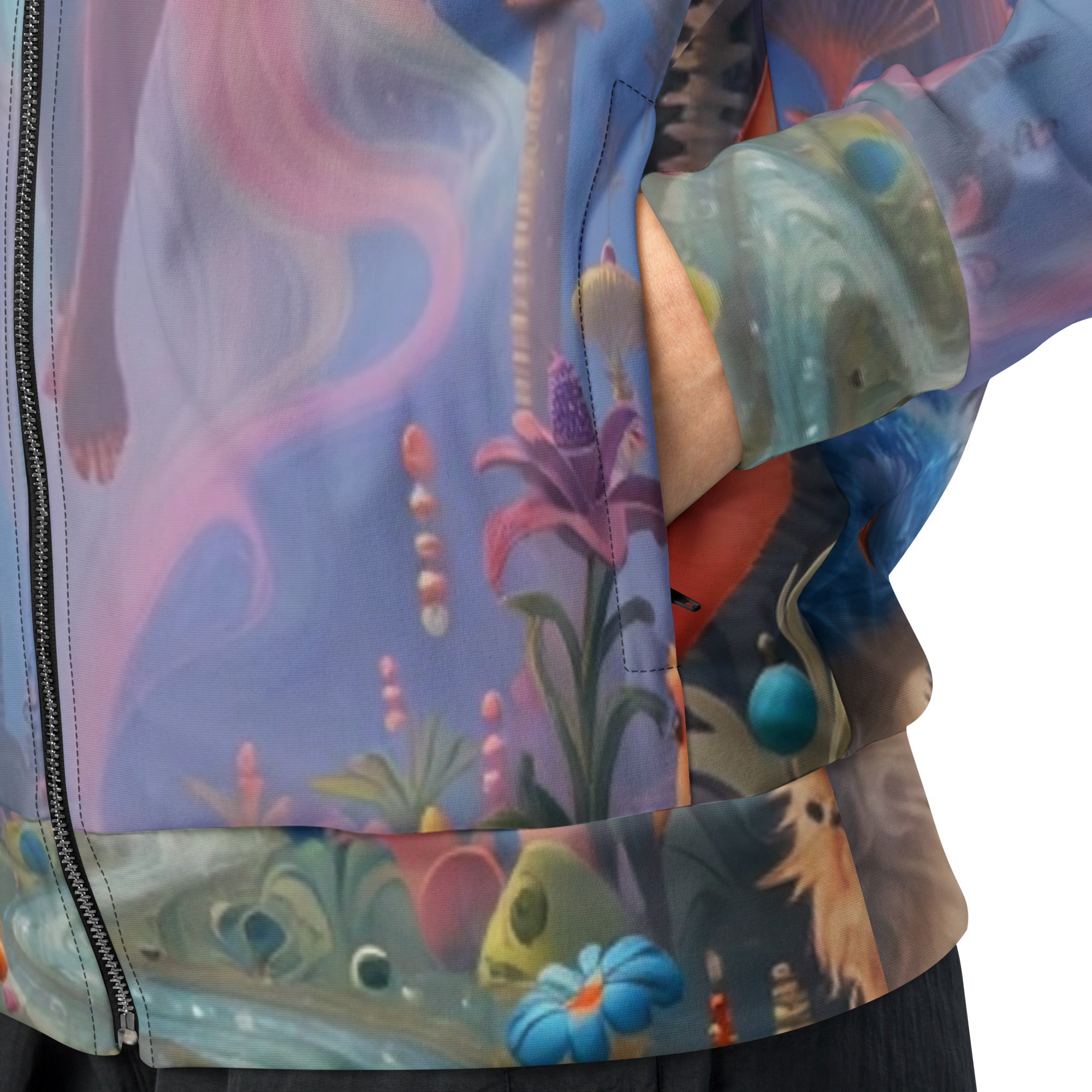 Unisex track jacket - Vibe - Link - Product mockup